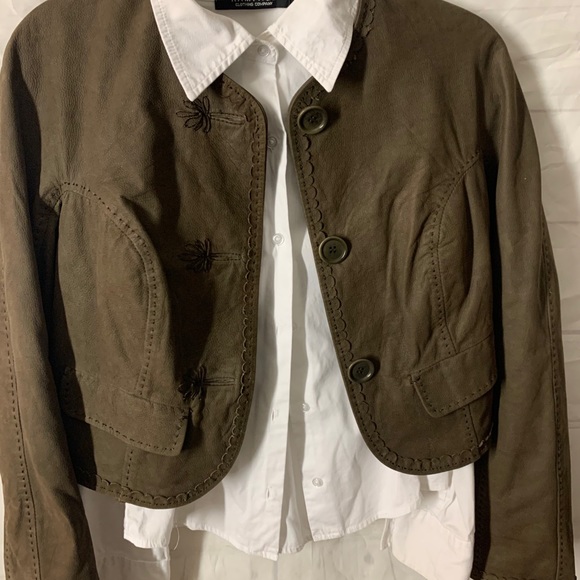 Max Studio 100% Leather Jacket - Picture 5 of 6